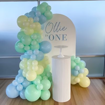 Γαλάζιο παστέλ Matte λάτεξ Μπαλόνι