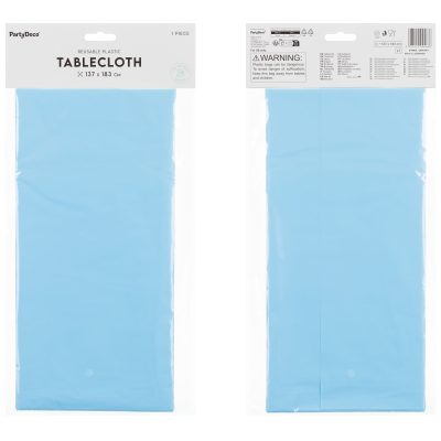 Γαλάζιο Τραπεζομάντηλο πάρτυ 137 x 183 cm