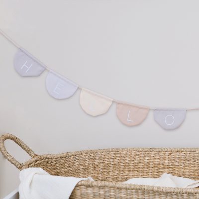 Υφασμάτινο Banner - Hello Baby