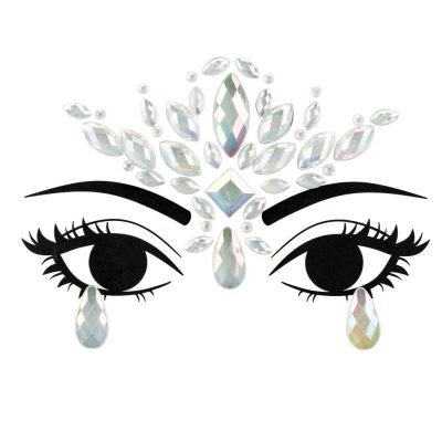 Κρυσταλλάκια Αυτοκόλλητα Προσώπου -  Glow in the Dark