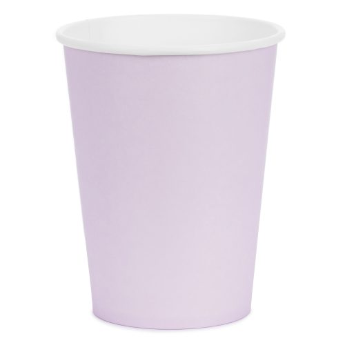 Λιλά Χάρτινα Ποτήρια 6 τεμ
