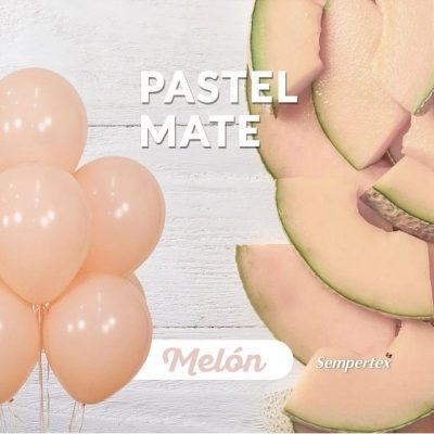 Σομόν Pastel Matte λάτεξ Μπαλόνι