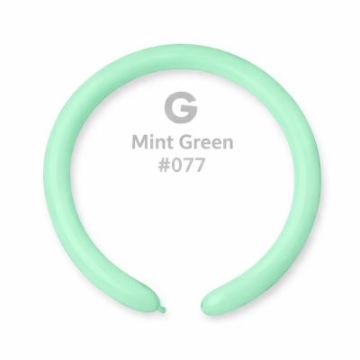 Μπαλόνι Κατασκευής Modeling Πράσινο Μέντας 100 τεμ