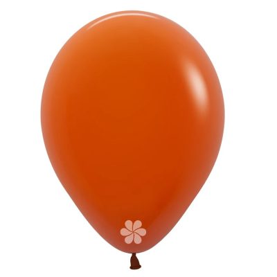 Πορτοκαλί Sunset Λάτεξ Μπαλόνι
