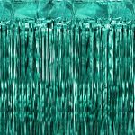 Πράσινη Κουρτίνα Πάρτυ 200x100cm