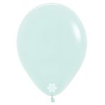 Πράσινο Pastel Matte λάτεξ Μπαλόνι