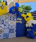 Royal Μπλε Λάτεξ Μπαλόνι