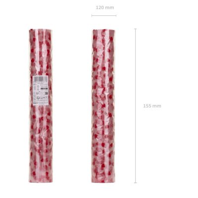 Runner Τραπεζιού Τούλι με Καρδιές 9m