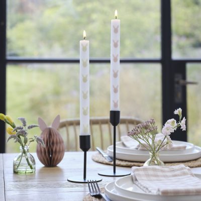 Σετ Λαμπάδες με κουνελάκια 2 τεμ