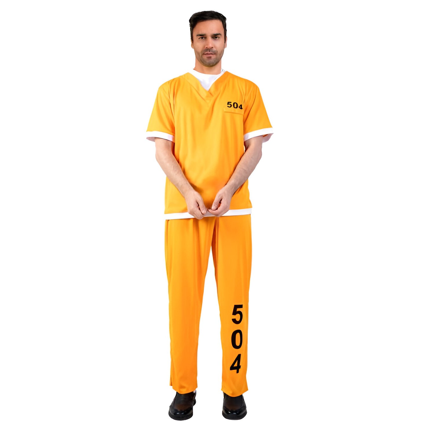 Στολή Φυλακισμένου πορτοκαλί Ενηλίκων