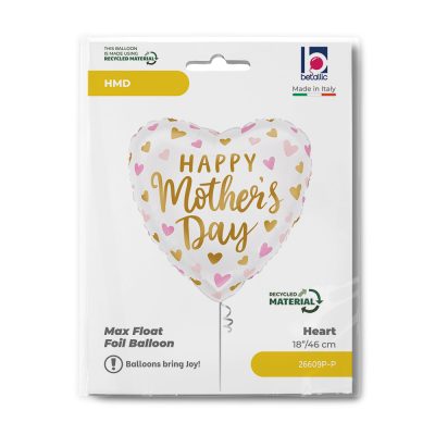18'' Μπαλόνι Καρδιά Happy Mother's Day