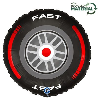 18'' Μπαλόνι Ρόδα αγωνιστικού Αυτοκινήτου Fast''