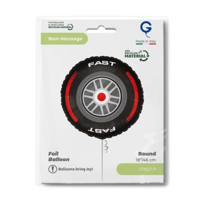 18'' Μπαλόνι Ρόδα αγωνιστικού Αυτοκινήτου Fast''