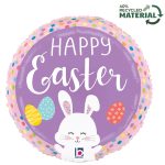 18'' Μπαλόνι Στρογγυλό Happy Easter 