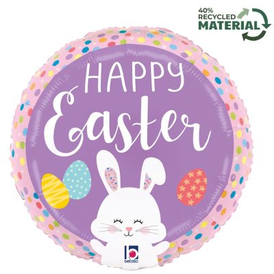 18'' Μπαλόνι Στρογγυλό Happy Easter