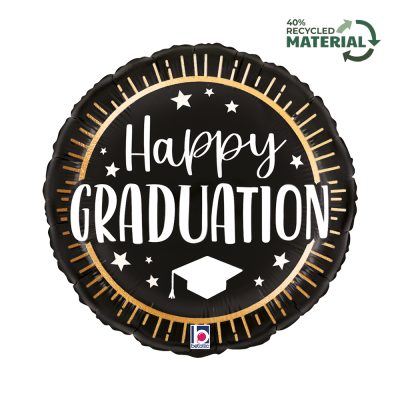 18'' Μπαλόνι Στρογγυλό Happy Graduation