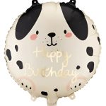 18'' Μπαλόνι Στρογγυλό Σκυλάκι Happy Birthday