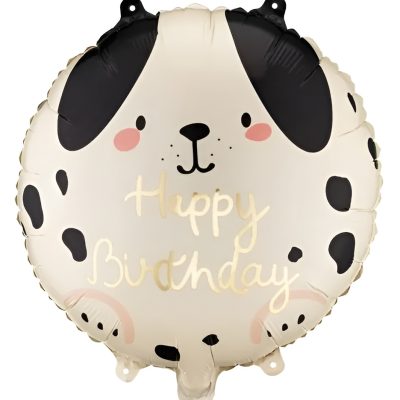 18'' Μπαλόνι Στρογγυλό Σκυλάκι Happy Birthday