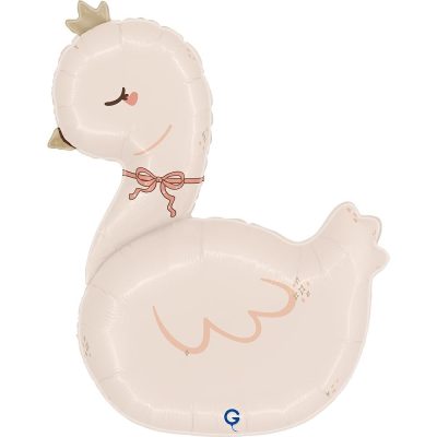 30'' Μπαλόνι Boho Κύκνος