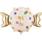 30'' Μπαλόνι Καραμέλα Happy Birthday