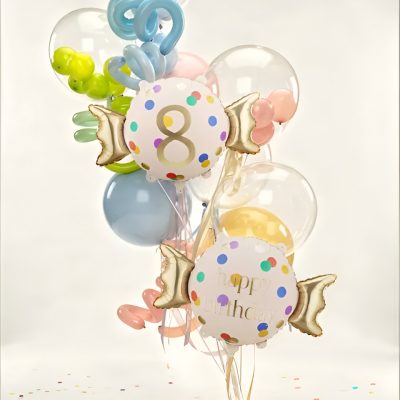 30'' Μπαλόνι Καραμέλα Happy Birthday