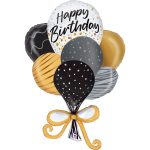 38'' Μπαλόνι Μπουκέτο Happy Birthday 