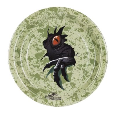 Χάρτινα Πιάτα γλυκού - Jurassic World 6 τεμ