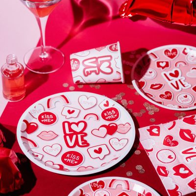 Χάρτινα Ποτήρια - Love 6 τεμ