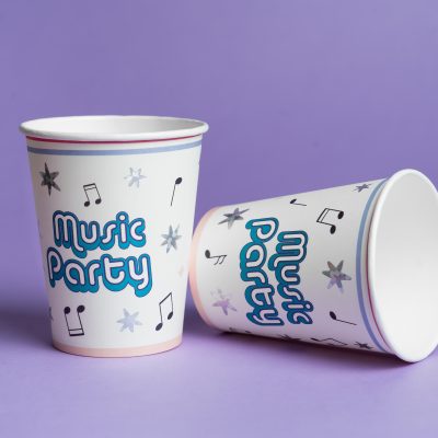 Χάρτινα Ποτήρια - Music Party 6 τεμ