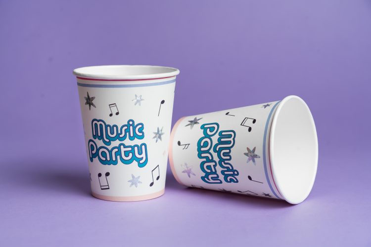 Χάρτινα Ποτήρια - Music Party 6 τεμ