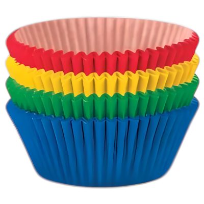 Χάρτινες Φόρμες Cupcake πολύχρωμες 40 τεμ