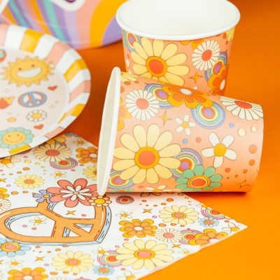 Χαρτοπετσέτες - 70's Hippie 16 τεμ