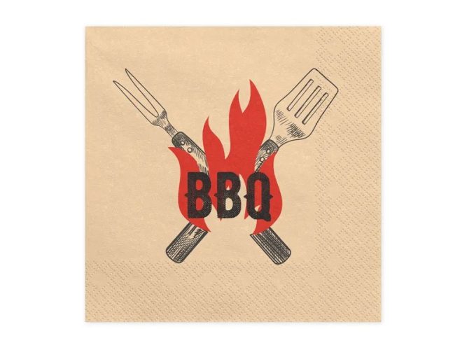 Χαρτοπετσέτες - BBQ 20 τεμ