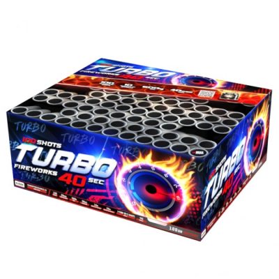 Εναέρια πυροτεχνήματα 100 βολών -Turbo