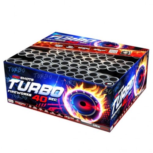 Εναέρια πυροτεχνήματα 100 βολών -Turbo
