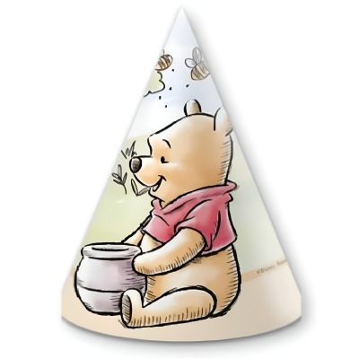 Καπελάκια πάρτυ Winnie Loves Nature 6 τεμ