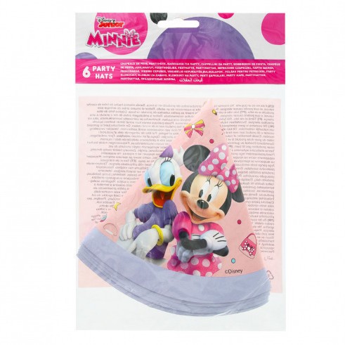 Καπελάκια πάρτι Minnie Junior 6 τεμ