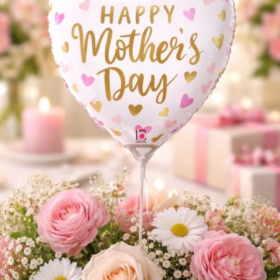 Mini Shape Καρδιά Happy Mother's Day