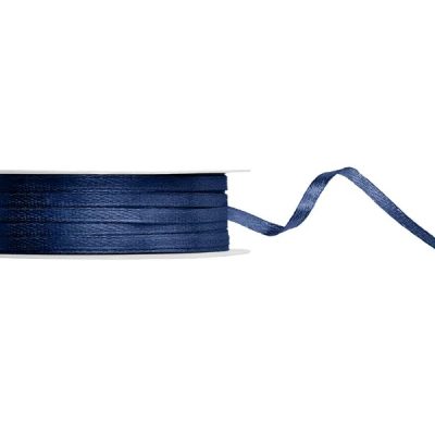 Navy Blue Σατέν Κορδέλα 50m