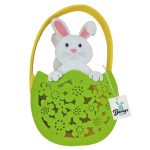 Πασχαλινό Καλάθι Τσόχινο - Λαγουδάκι 
