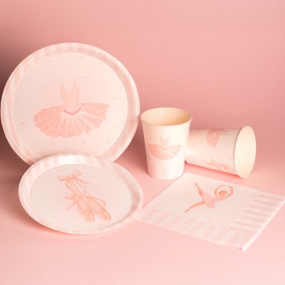 Πιάτα φαγητού - Μπαλαρίνα 6 τεμ