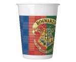 Πλαστικά Ποτήρια πάρτυ - Harry Potter 8 τεμ