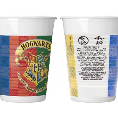 Πλαστικά Ποτήρια πάρτυ - Harry Potter 8 τεμ