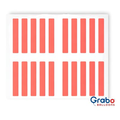 Red Tapes για Μπαλόνια 48 τεμ