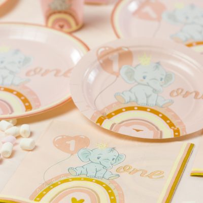 Ροζ Χαρτοπετσέτες - One ελεφαντάκι 20 τεμ