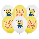 Σετ Μπαλόνια Minions 6 τεμ