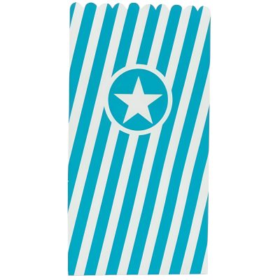 Τιρκουάζ Κουτάκια για Ποπ Κορν 6 τεμ