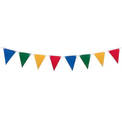 Τριγωνικά Σημαιάκια Πολύχρωμα 2.3m