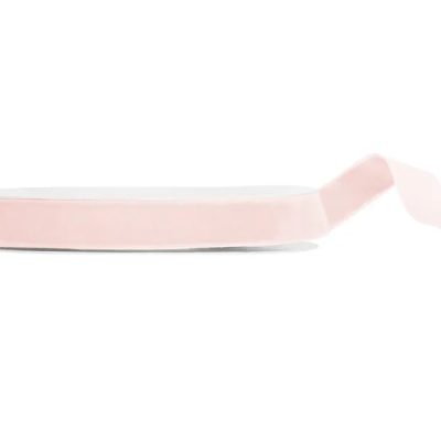 Βελούδινη Κορδέλα Απαλό Ροζ 10m