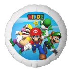18" Μπαλόνι Foil Tυπωμένο Στρογγυλό - Super Mario / Όνομα - Image 2